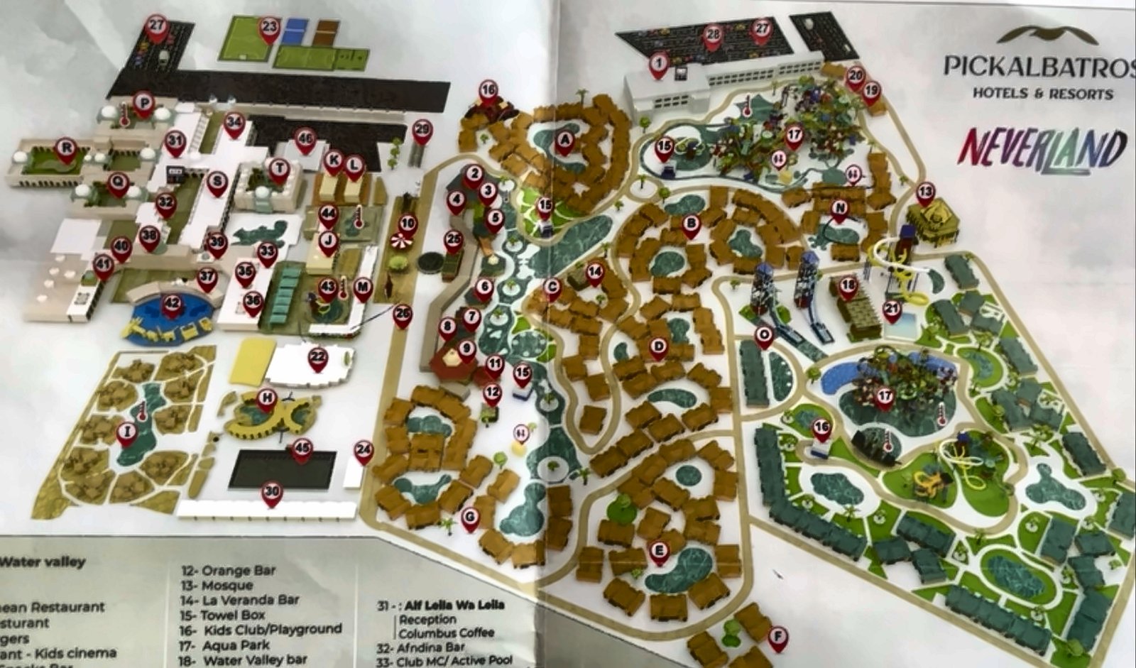 Resort map
